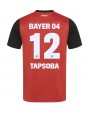 Bayer Leverkusen Edmond Tapsoba #12 Domaci Dres 2024-25 Kratak Rukavima